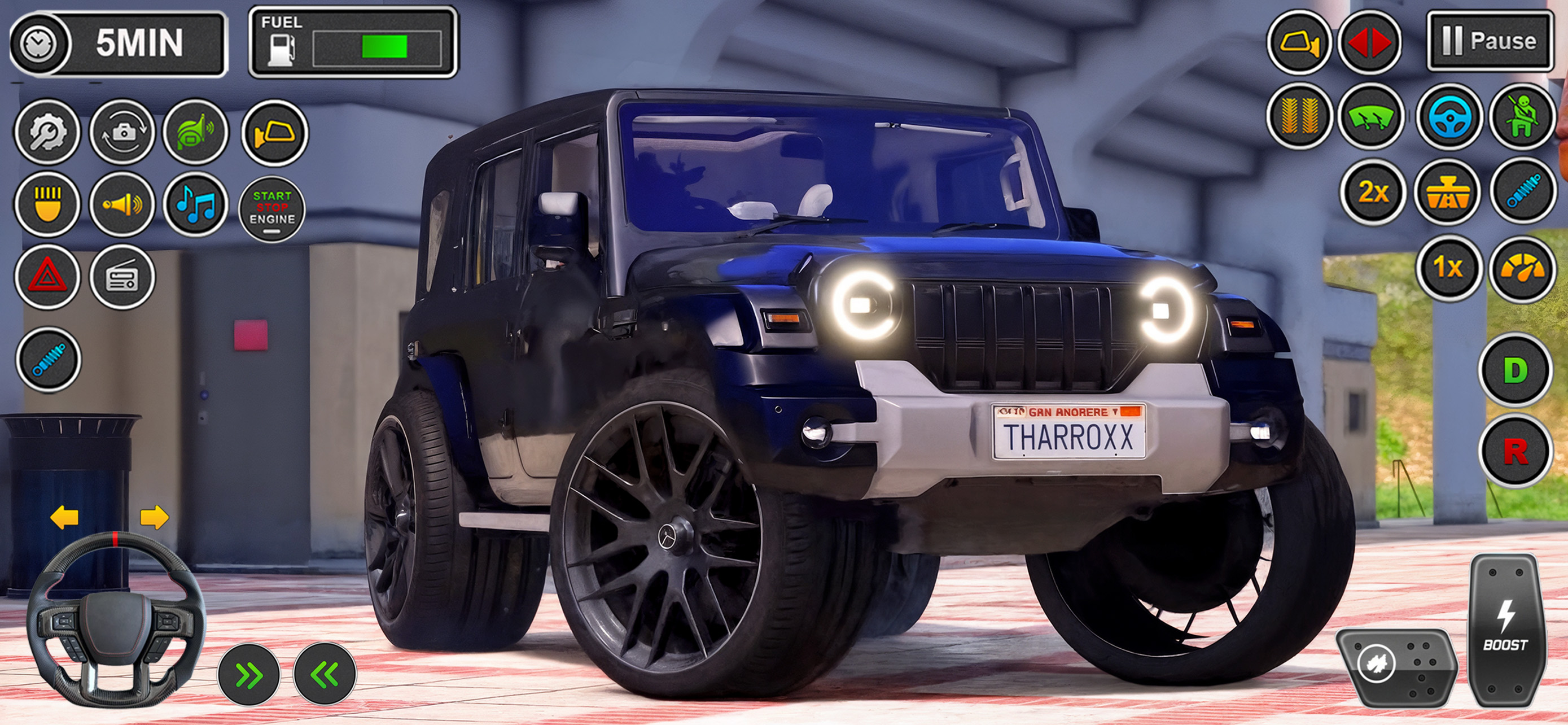 Jeep Driving Simulator 3D Game screenshot 3