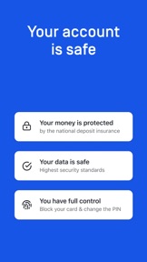 Tomorrow – Mobile Banking screenshot