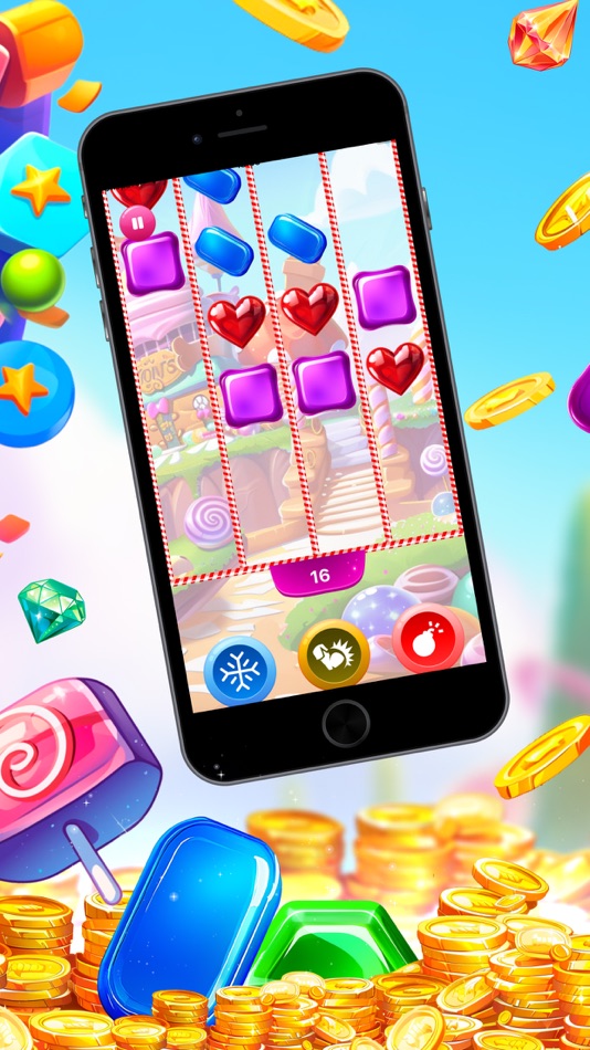 #3. Tetra Brick Cascade (iOS) 由: THE BLENDING ROOM LTD