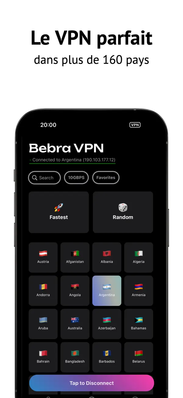 Screenshot #2 pour Bebra VPN