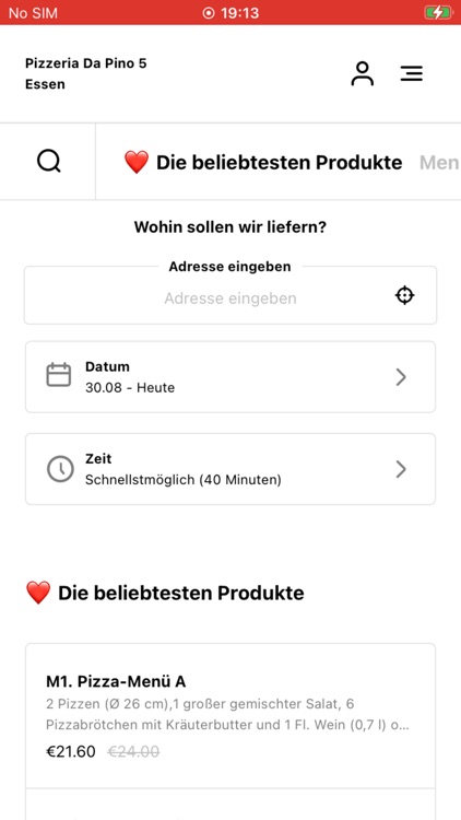 Pizzeria Da Pino 5 Essen