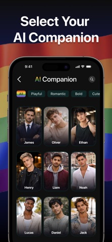 Blued AI Friend Support iPhone screenshot 2