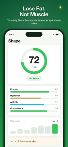 GLP Diet App: Sharpy screenshot