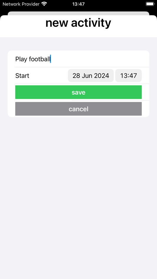 #3. Activity-Recorder (iOS) 由: Xiangwen Sun
