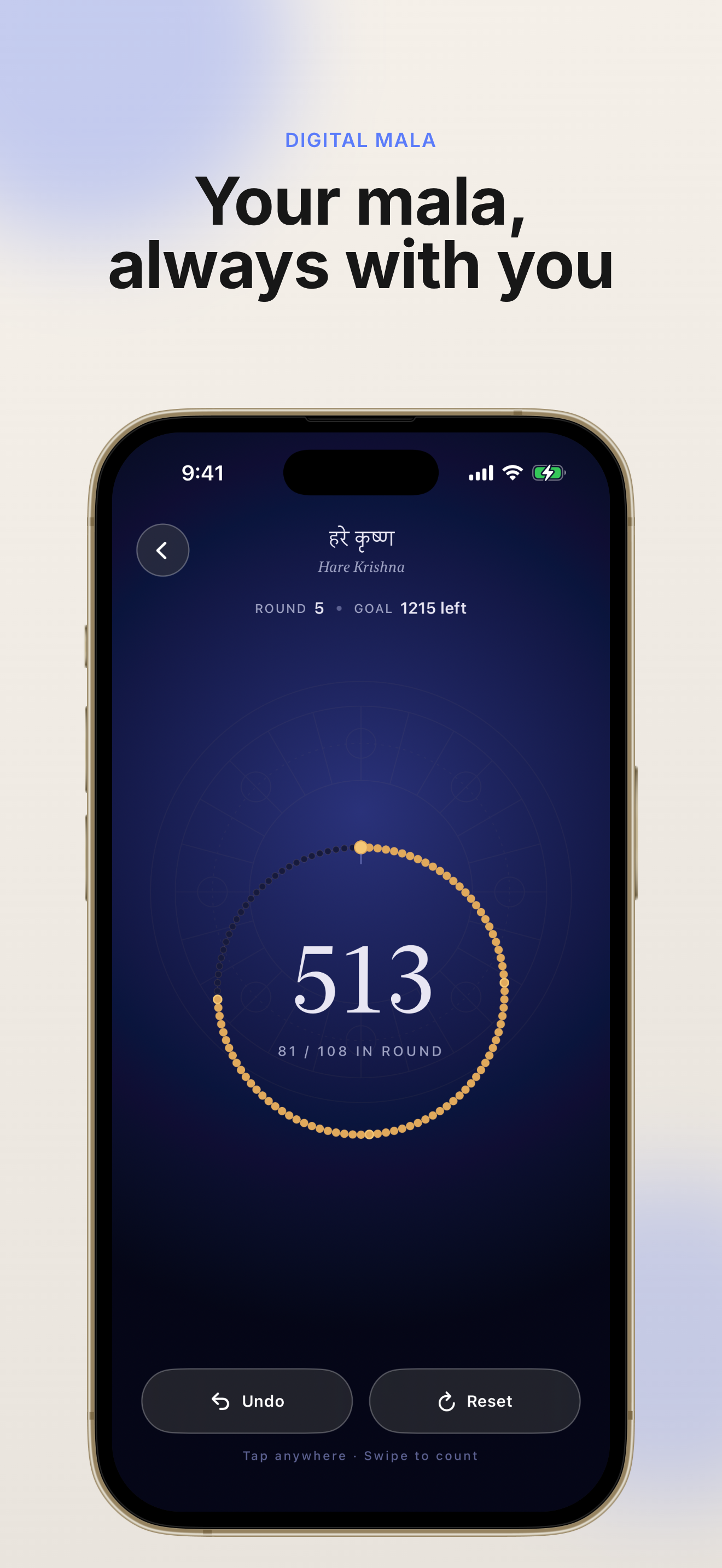 Naamly: Japa Mala Counter screenshot 2