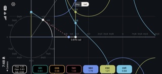 Touch Trigonometry screenshot