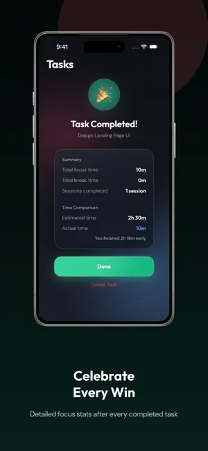 Reclaim — Pomodoro Focus Timer screenshot 4