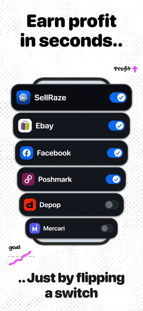 SellRaze: List, sell, earn screenshot 2