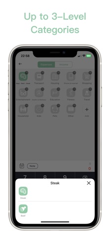 BillNote - Expense Tracker Screenshot 3 of 4