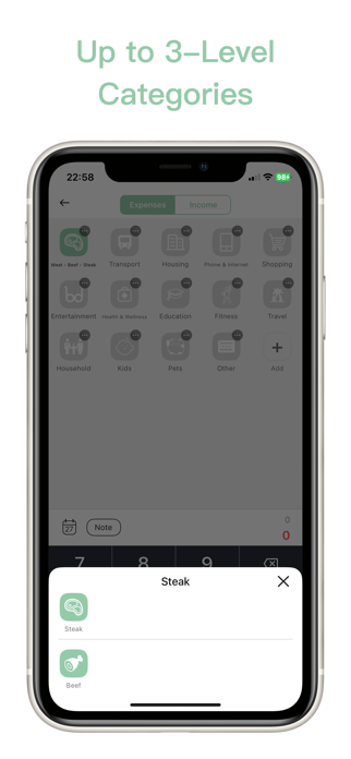 BillNote - Expense Tracker Screenshot 3 of 4
