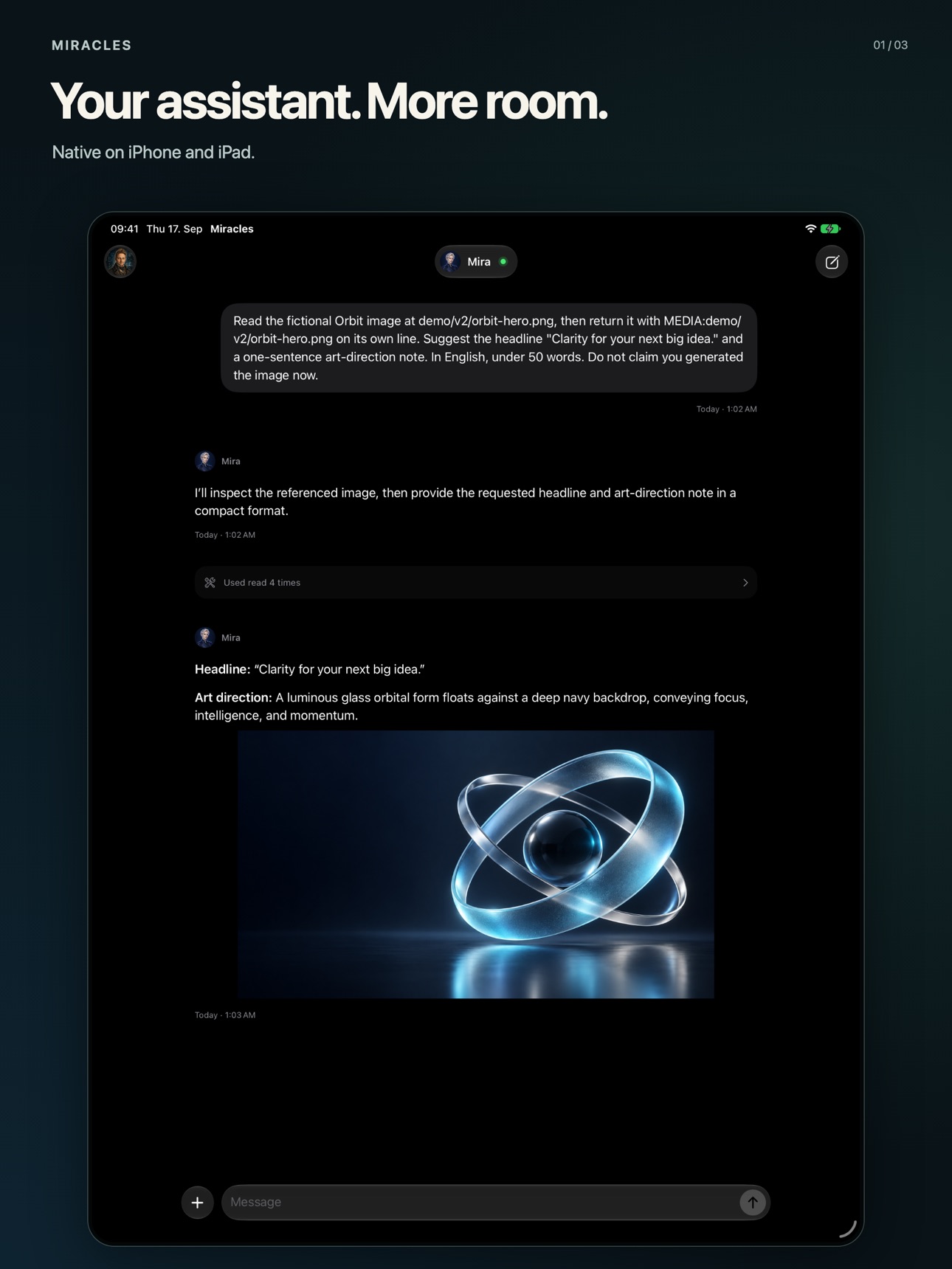 Screenshot 9 of Miracles – Talk to your Agents