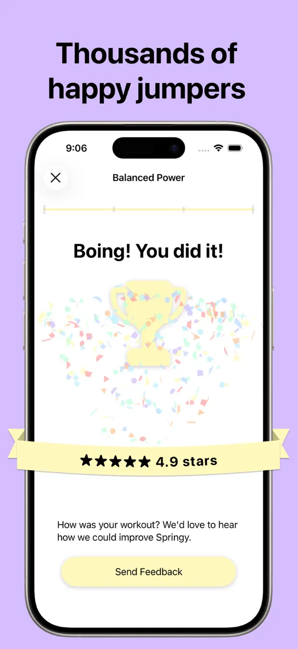 #5. Plyometric Training - Springy (iOS) Przez: Tiny Ideas Pty Ltd