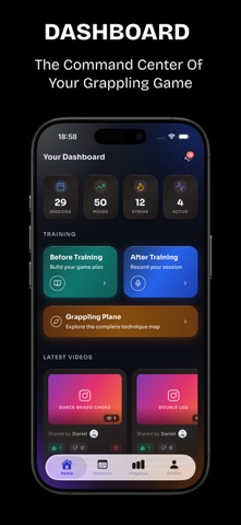 BetterBJJ: BJJ Tracker & Log Screenshot 1 of 8