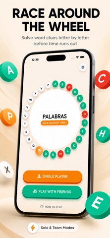 Palabras: Alphabet Word Quiz Screenshot 1 of 5