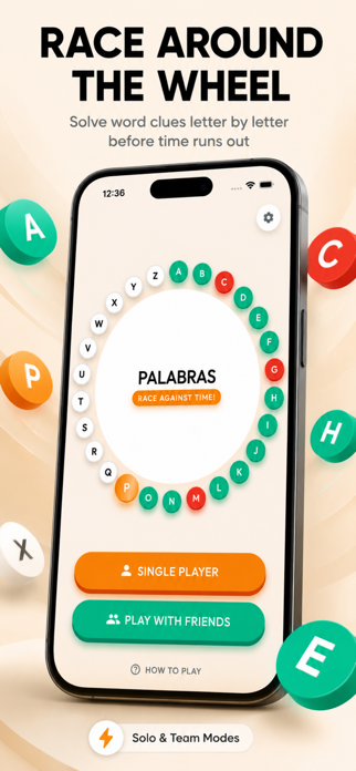 Palabras: Alphabet Word Quiz Screenshot 1 of 5