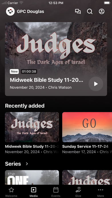 GracePointe Church Douglas Screenshot