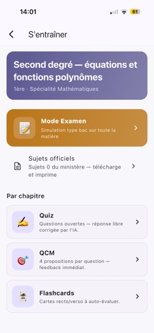 EducAI : aide aux devoirs IA screenshot