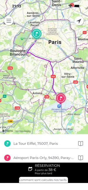 City Driver 31 VTC Toulouse screenshot 2