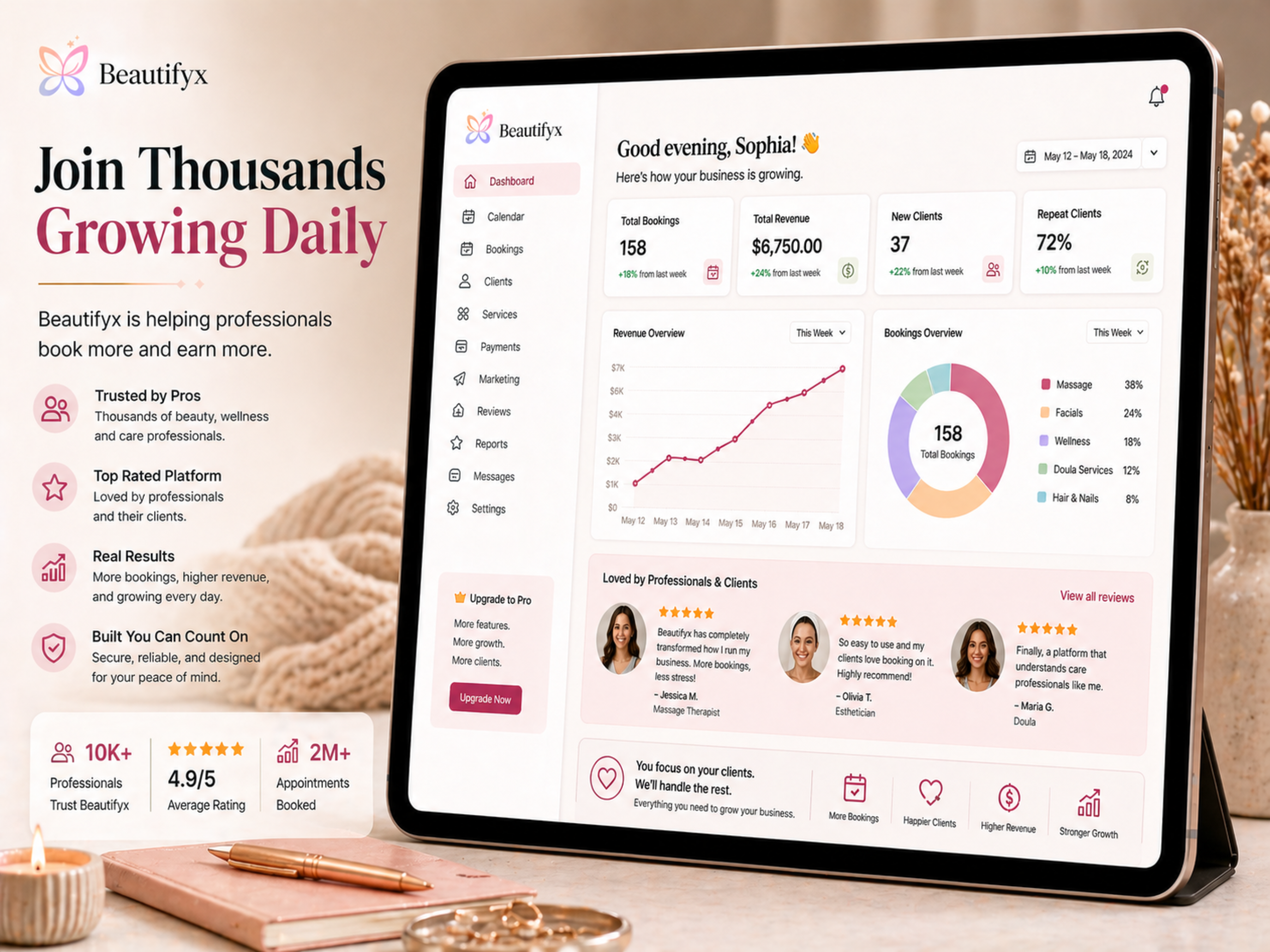 Beautifyx: Salon Booking App screenshot 15