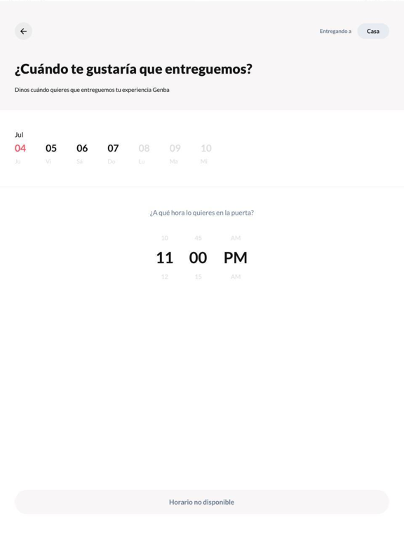 Genba iPad screenshot 4 - Food & Drink app
