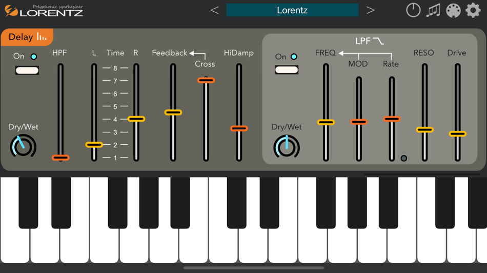 #5. Lorentz - AUv3 Plug-in Synth (iOS) 由: iceWorks, Inc.
