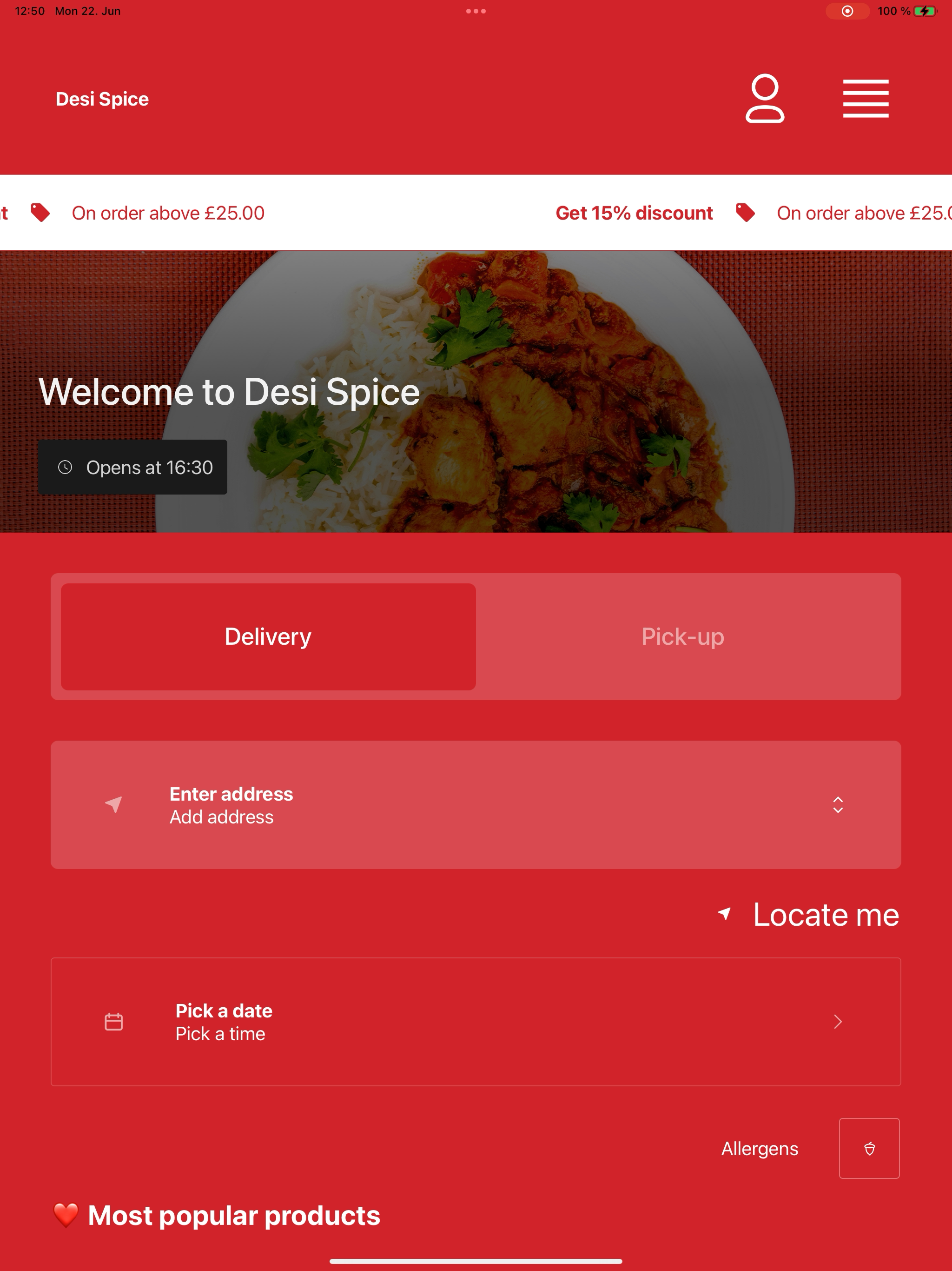 Desi Spice Bradford screenshot 10
