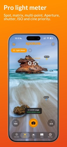 Xposure - Photo Planner & ND iPhone screenshot