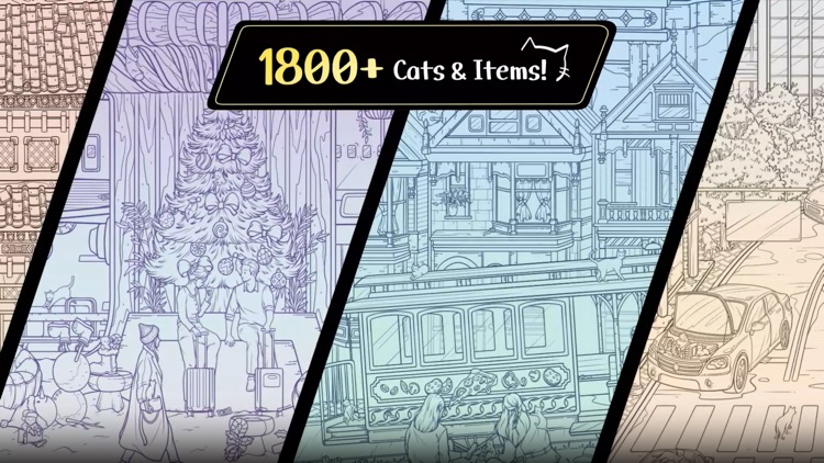 Hidden Cat Puzzle screenshot-0