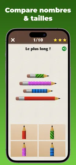 Capture d'écran de Roi Des Maths Jr sur iPhone 6
