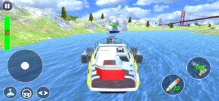 Police Boat Shooting Sim Game screenshot