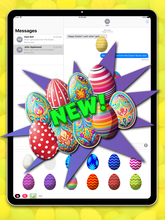 Screenshot #4 pour Easter Eggs Fun Stickers