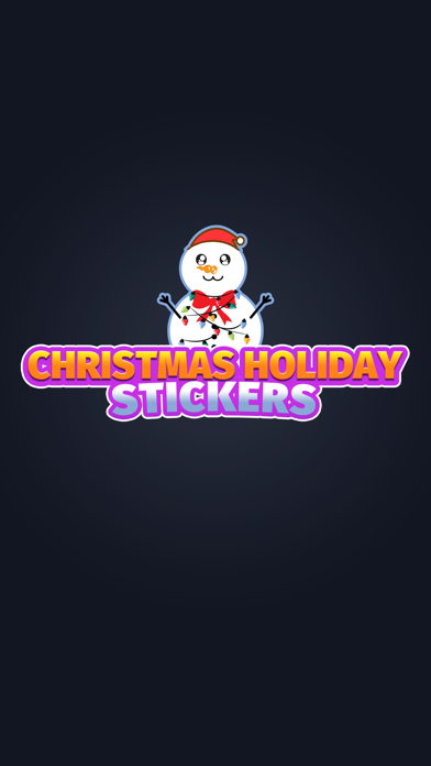 Screenshot #1 pour Christmas Holiday Fun Stickers