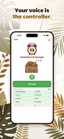 Sleepy Sloth Categories Screenshot 3 of 4