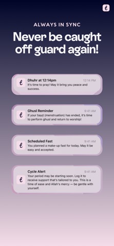 Taahirah Muslim Women's Health iPhone screenshot
