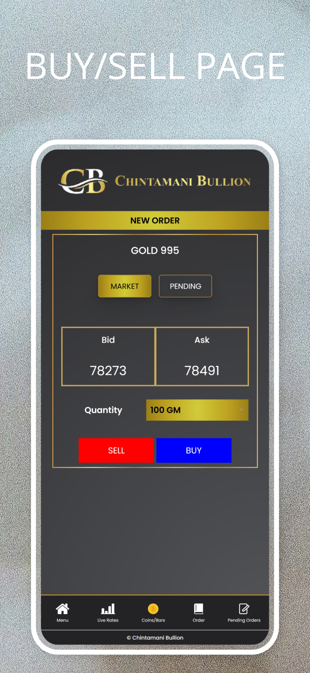 Chintamani Bullion screenshot 4