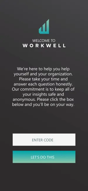WorkWell_App screenshot 1