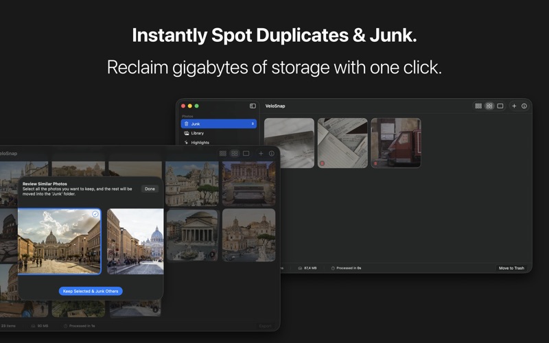 VeloSnap screenshot