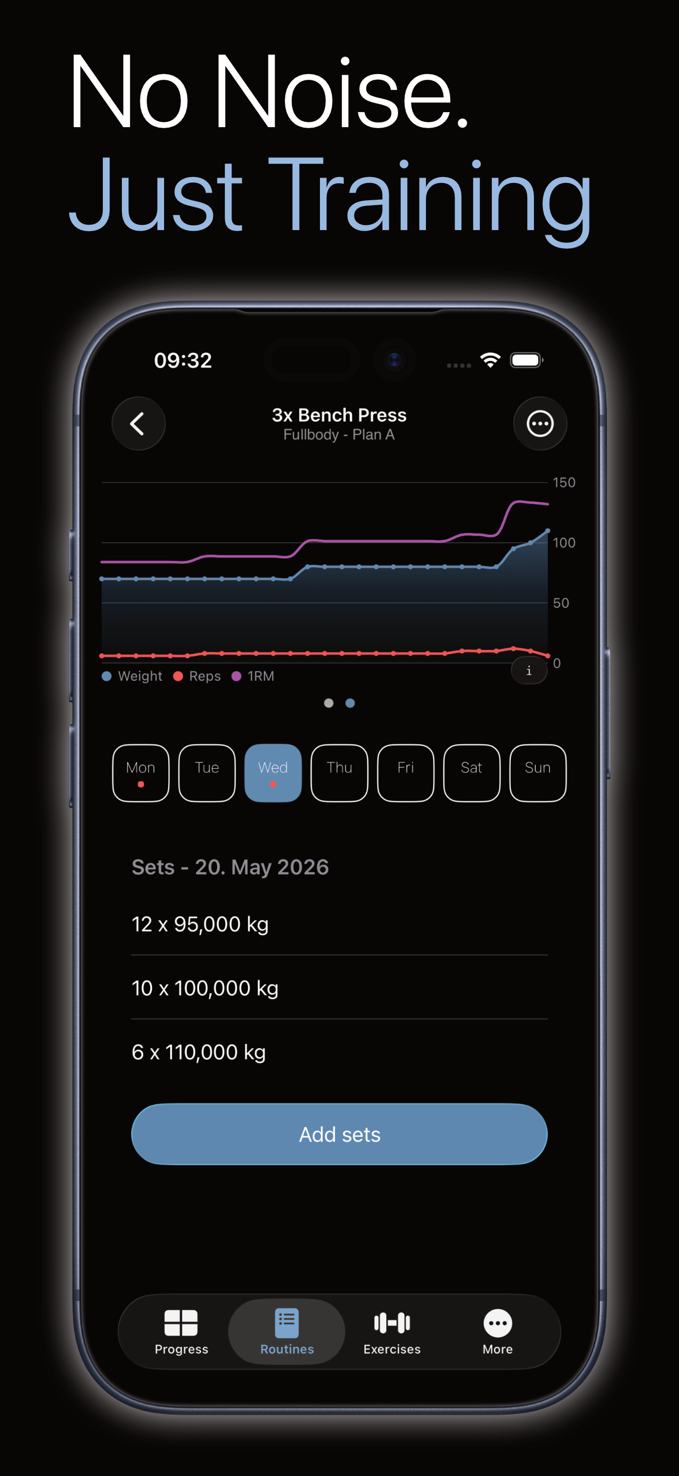 Workout Tracker - RouTrain screenshot 3