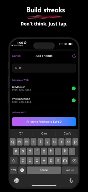 WYD: check in with friends screenshot 4