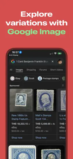 Captura de pantalla de Identificador De Sellos ゜ en iPhone 6