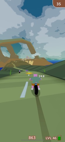 Biker Fox: Wild Road Screenshot 2 of 3