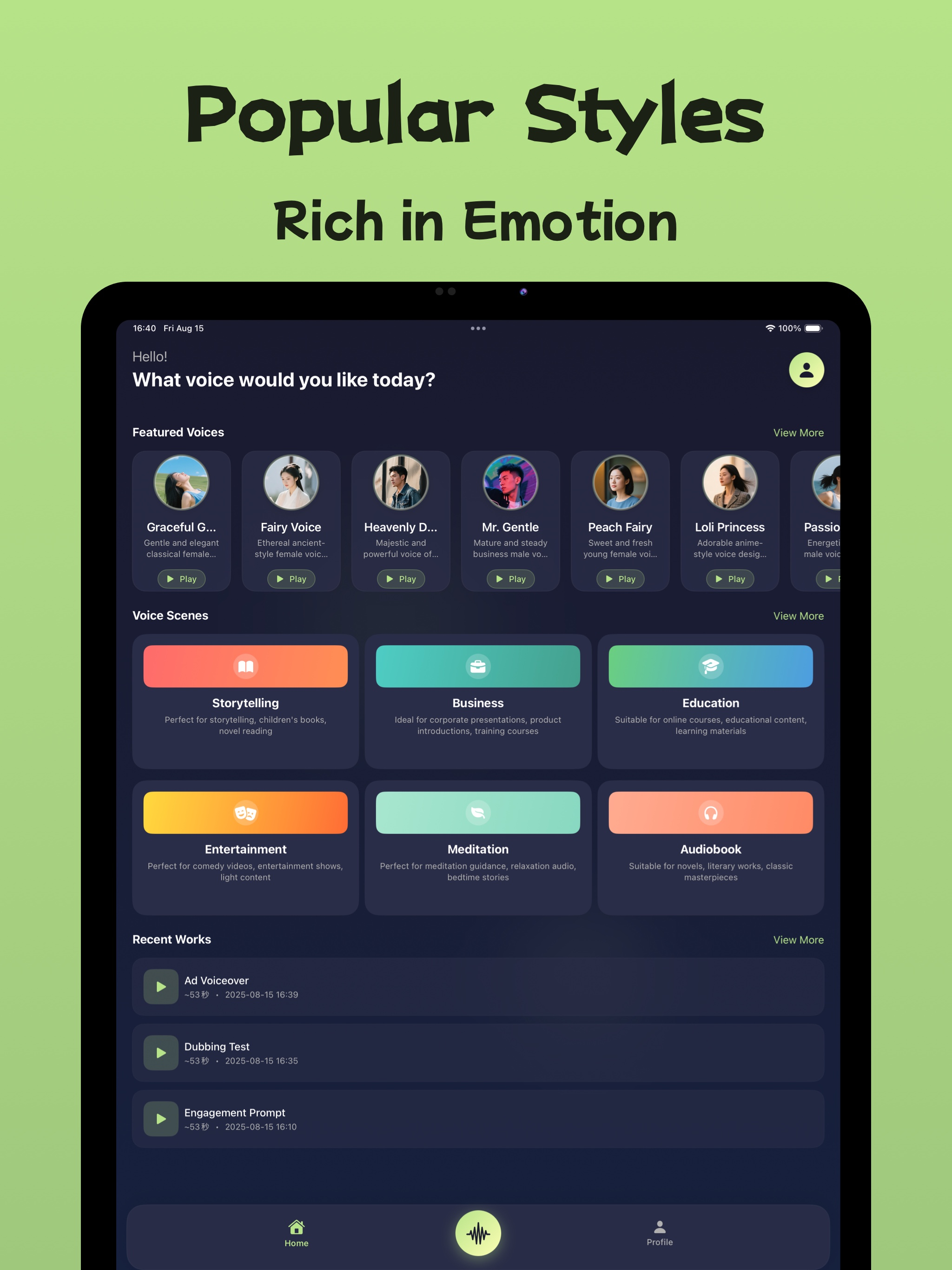 Voicemaster: AI Voice Over&TTS screenshot 6