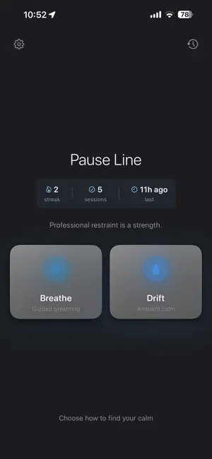 Pause Line screenshot 3