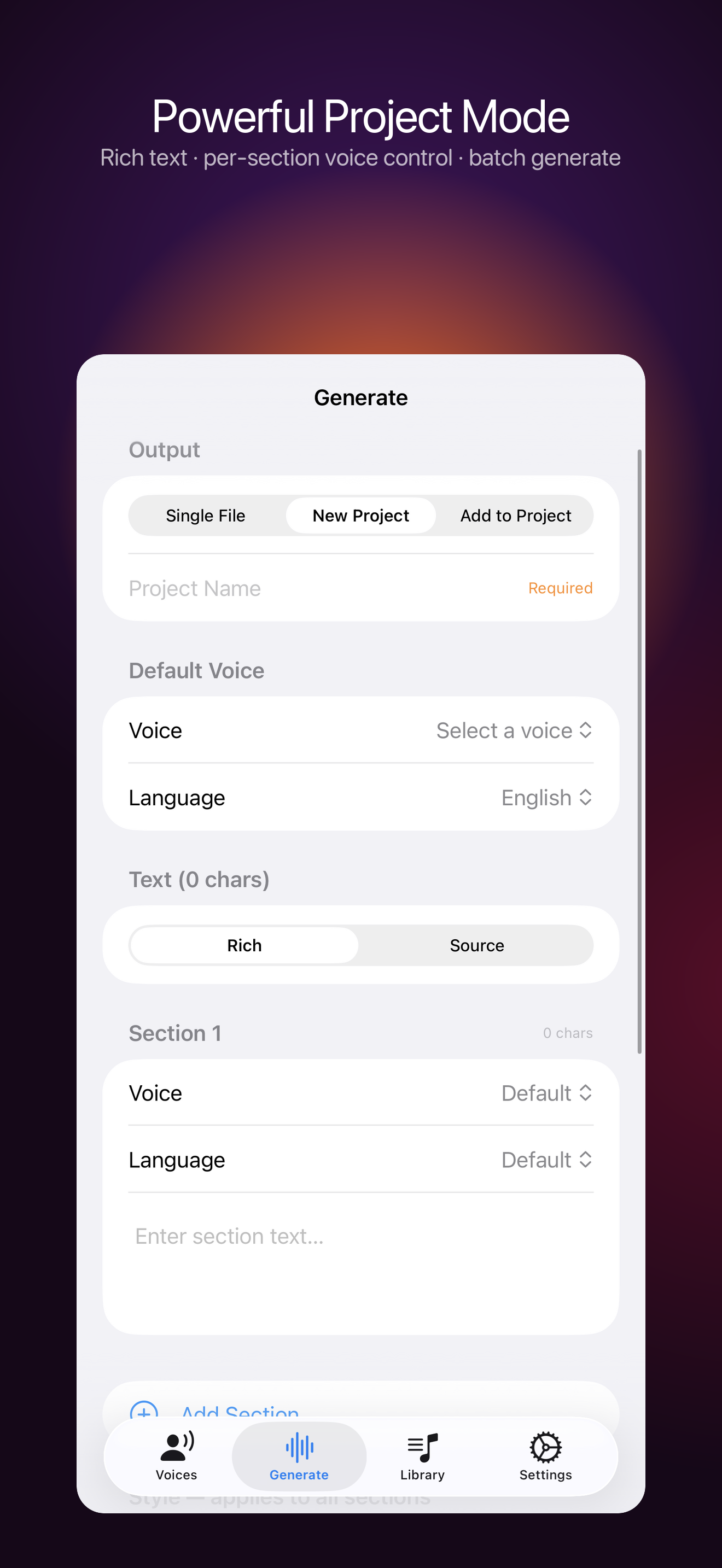 VoiceNPC — AI Voice Clone