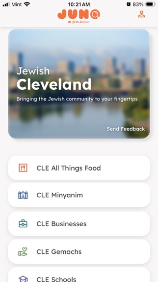 Screenshot 1 of Juno Community App