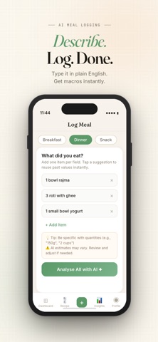 InsightBite:AI Calorie Tracker screenshot