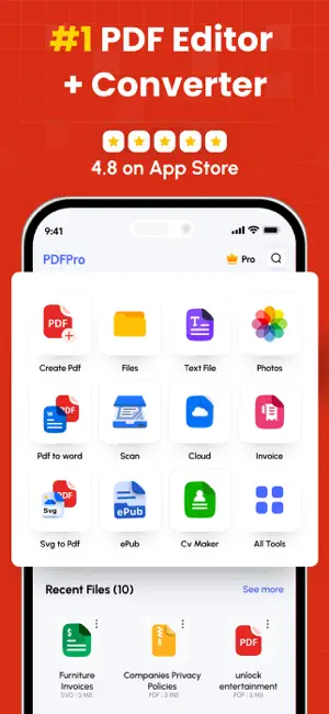 PDF Converter - PDF Editor・ screenshot 1