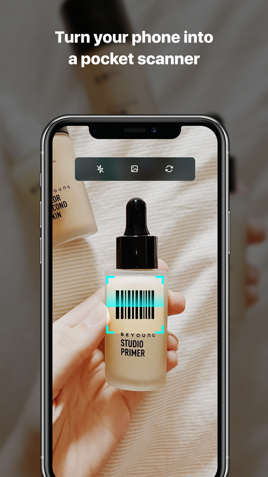 #3. QR Code Reader & Barcode Maker (iOS) Av: Donia aly hamed