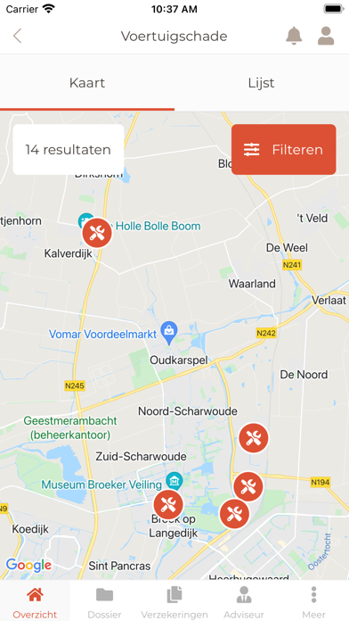 VerzekeringApp iPhone app afbeelding 5