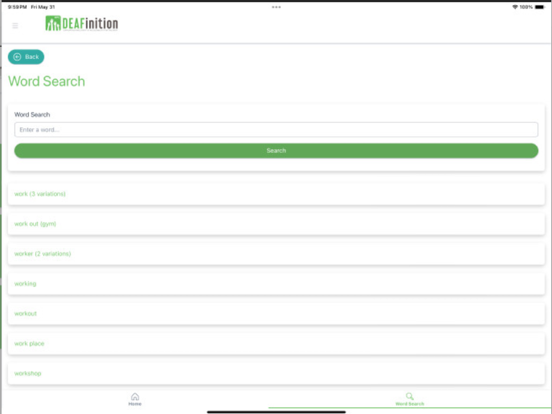 Screenshot #5 pour SASL DEAFinition